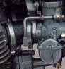 carbutetor intake insulator Honda 750